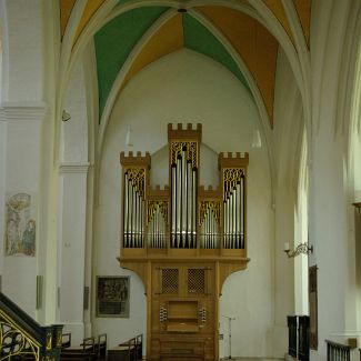 Chororgel von Jürgen Ahrend Orgelbau