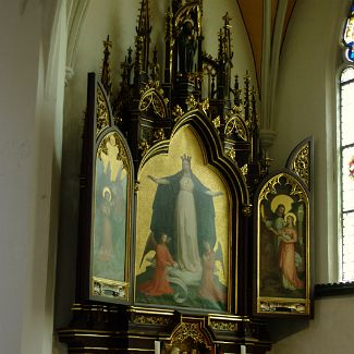 Frauenbergerkapelle Herz-Mariä-Altar