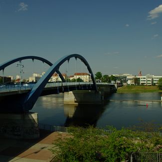 Oderbrücke zwischen Frankfurt und Słubice