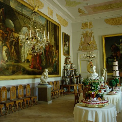 Arkhangelskoye Grand Palace Interior Усадьба Архангельское: Интерьеры Большого дворца