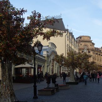 Moscow. Kuznetsky most St Москва. Улица Кузнецкий мост.