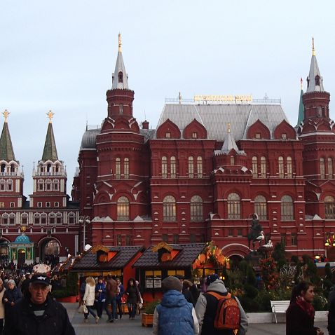 Walk in the autumnal Moscow Прогулка по осенней Москве