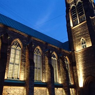 Moscow: St. Andrew's church Москва: Англиканская церковь святого апостола Андрея