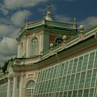 Большая каменная оранжерея в Кусково