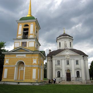 Церковь в Кусково Храм Спаса Всемилостивого в Кускове