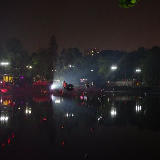 Парковый пруд в Останкино