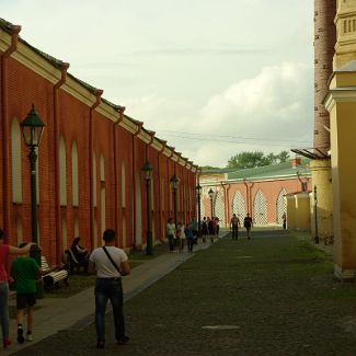 Васильевская куртина Петропавловской крепости