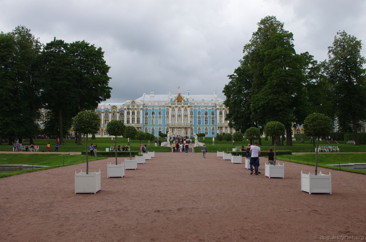 Очередь в Екатерининский дворец