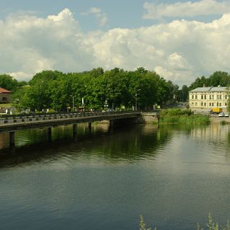 Крепостной мост в Выборге