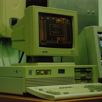 Управляющий компьютер БСТ-1 IBM PC XT в 2018 году все еще управляет наблюдениями на Башенном Солнечном Телескопе КрАО