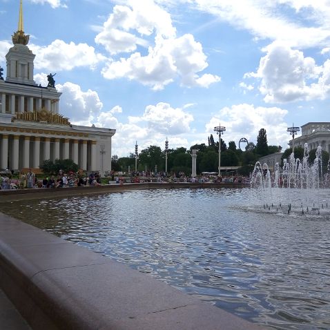 Москва: ВДНХ Маленькая прогулка по ВДНХ