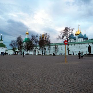 Красногорская площадь в Сергиевом Посаде