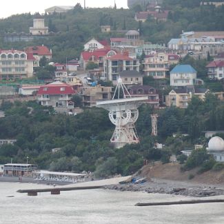 Радиотелескоп РТ-22 в Кацивели