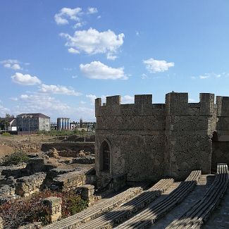 Место осмотра городища и проведения лекций