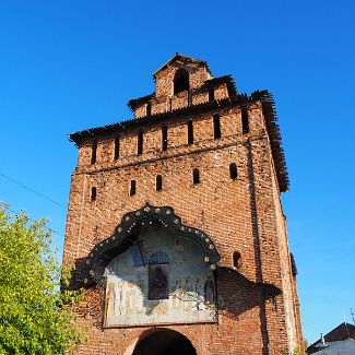 Пятницкая (Спасская) башня Коломенского Кремля