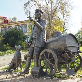 Скульптура Водовоз