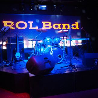 ROL Band stage