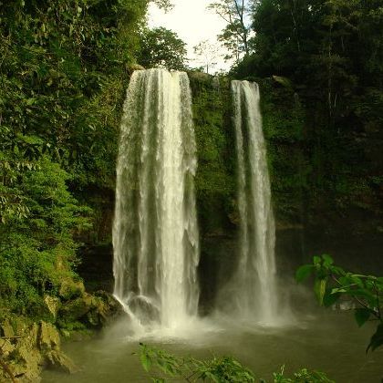 México: Chiapas: Cascadas de Mishol-Ha Мексика: Чьяпас: Водопад Misol-Ha | Misol-Ha Waterfall