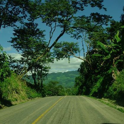 México: Chiapas: Road from Palenque to waterfalls Mishol-Ha & Agua Azul Мексика: Чьяпас: Дорога от Паленке к водопадам Misol Há и Agua Azul