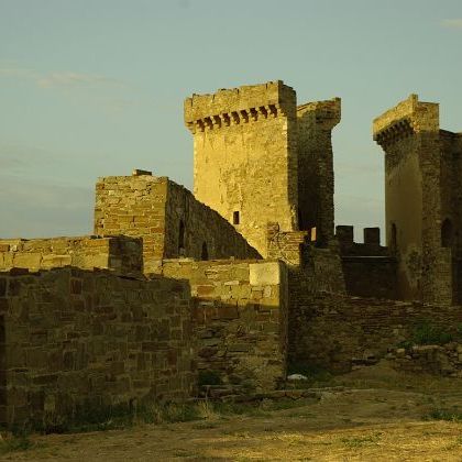 Crimea: Sudak: Genoese fortress in 2012