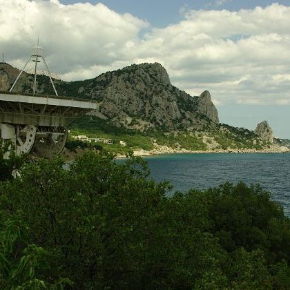 Crimea: Katsiveli Крым: Посёлок Кацивели