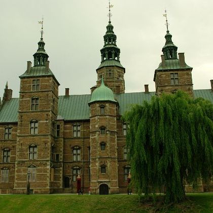 København: Rosenborg Slot Королевский дворец Розенборг в Копенгагене