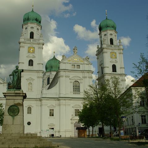 Germany: Lower Bavaria: Passau Германия: Пассау - город на берегу Дуная на востоке Нижней Баварии