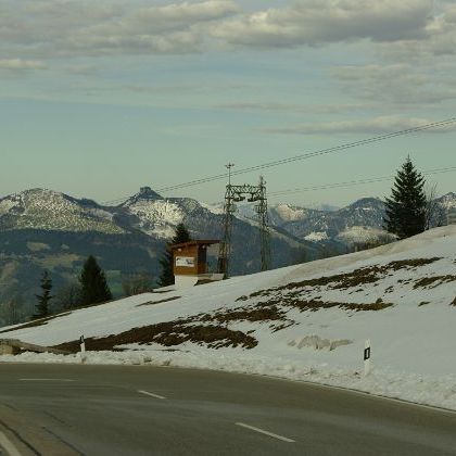 Deutschland: Oberbayern: Berchtesgadener Land: Rossfeldpanoramastrasse Германия: Верхняя Бавария: Берхтесгаденер-Ланд: Панорамная дорога Rossfeldstrasse