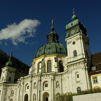 Kloster Ettal Аббатство Этталь в Верхней Баварии