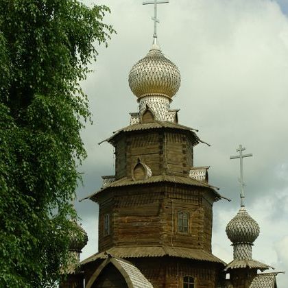 Suzdal: Museum of Wooden Architecture Суздаль: Музей деревянного зодчества