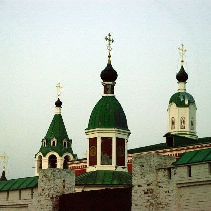 Russia: Murom: Holy Transfiguration Monastery Муром: Спасо-Преображенский монастырь