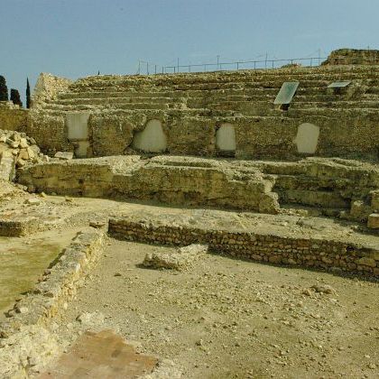 Tarragona: Circo romano de Tarraco Таррагона: Руины цирка римского города Таррако