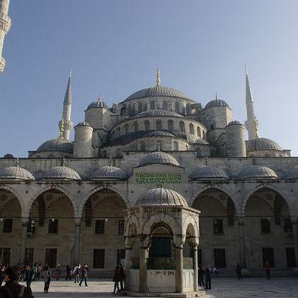 Türkiye: İstanbul: Sultanahmet Camii Турция: Голубая Мечеть или Мечеть Султана Ахмета в Стамбуле | Sultan Ahmed Mosque, Istanbul, Turkey