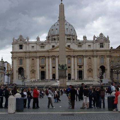 Vatican: St. Peter's Square Ватикан: Площадь Святого Петра | Vaticanæ: Forum Sancti Petri | Vaticano: Piazza San Pietro