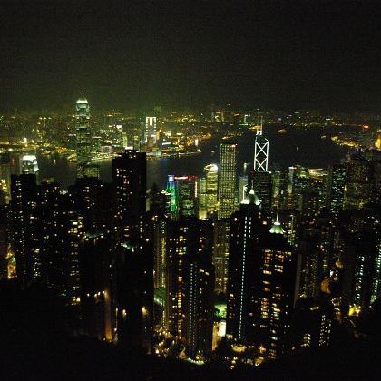 Hong Kong island (香港島): Victoria Peak (太平山)