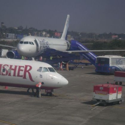 India: Goa: Depature from Dabolim Airport (IATA: GOI)