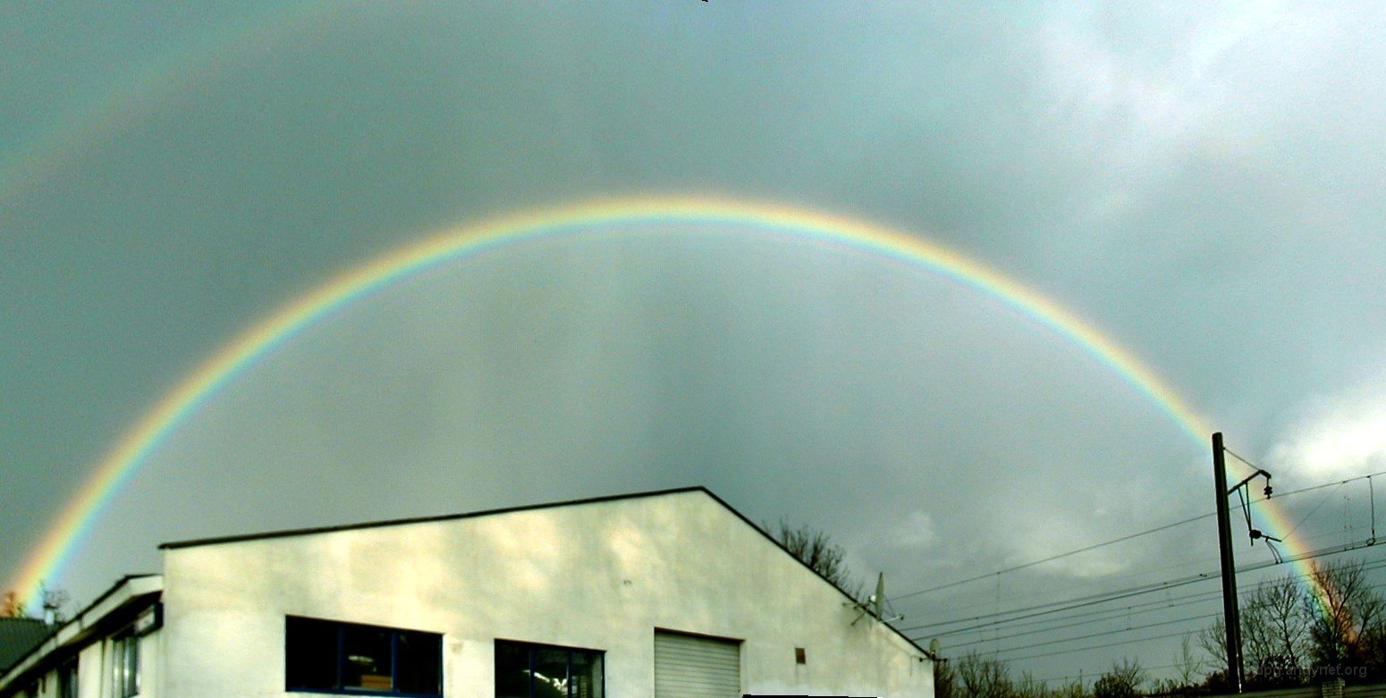 Rainbow in Moscow