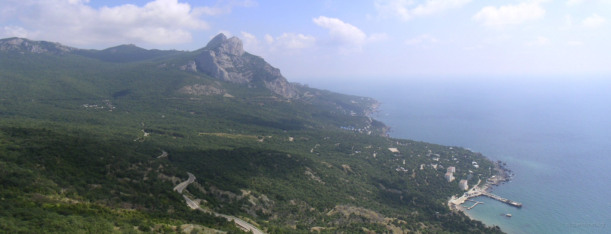 Laspi bay panorama