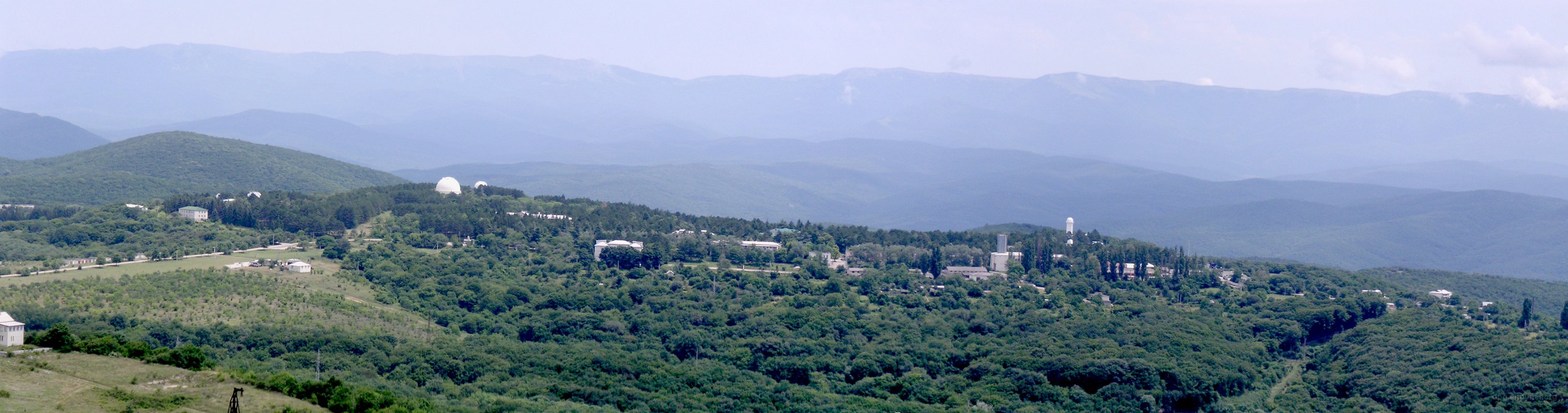 Crimean Astrophysical Observatory panorama