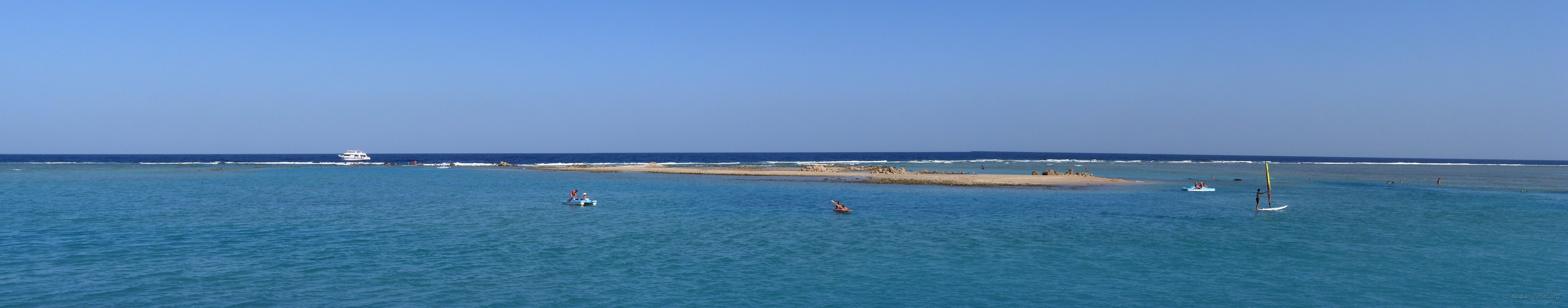 Egypt: Makadi: Coral island in front of the Royal Azur beach