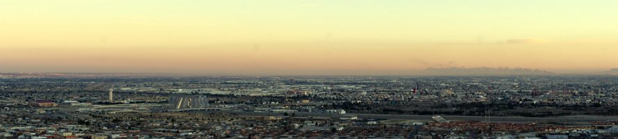 El Paso city & Ciudad Juárez  El Paso city (Texas) & Ciudad Juárez (Mexico) : USA, Texas, Panorama, Ciudad Juarez