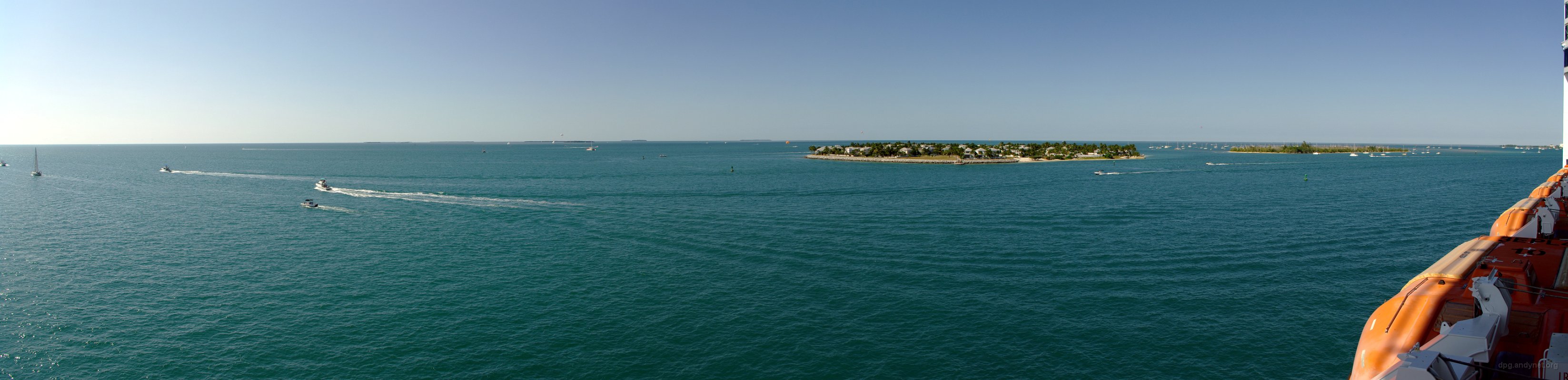 Florida Bay with Sunset Key & Wisteria Island