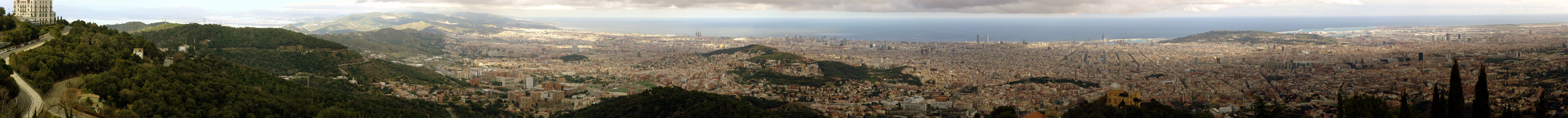 Barcelona panorama