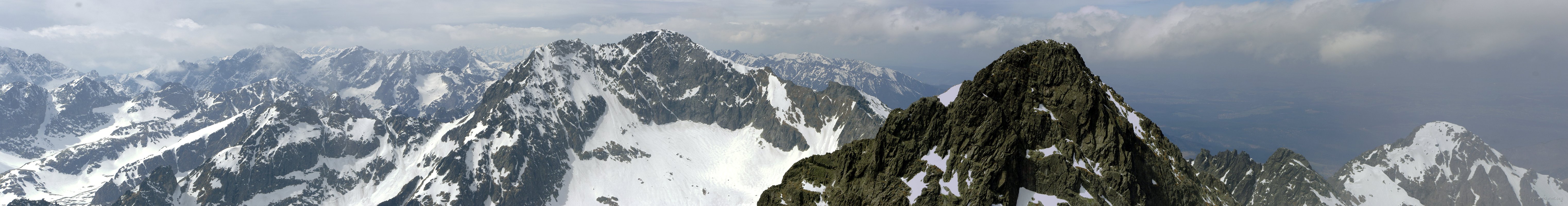 View from Lomnický štít