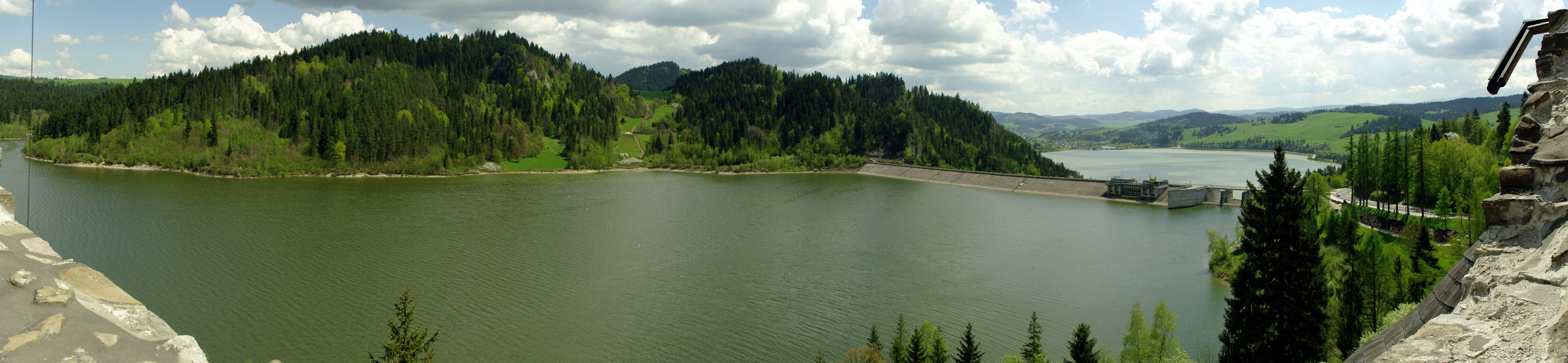 View from Niedzica Castle