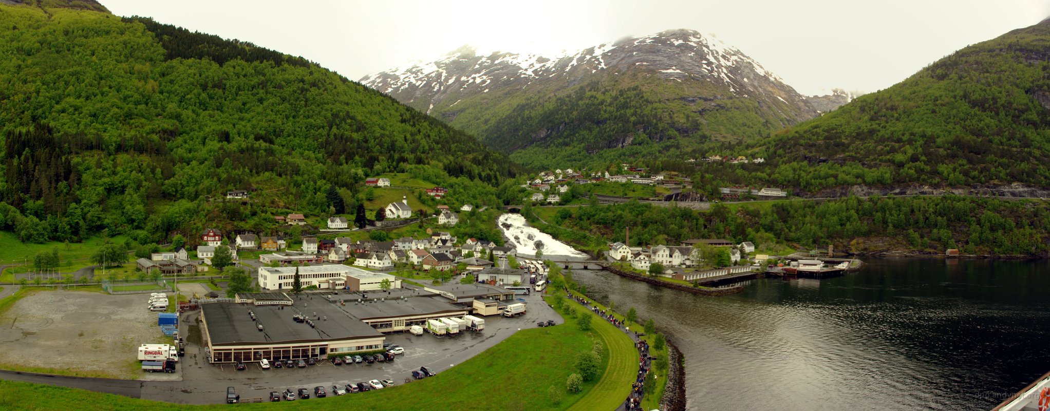 Norway: Hellesylt panorama