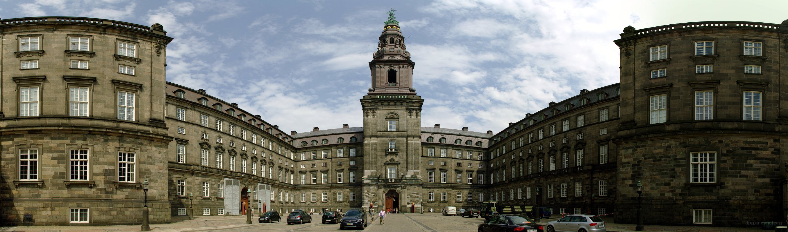 Christiansborg Slot panorama