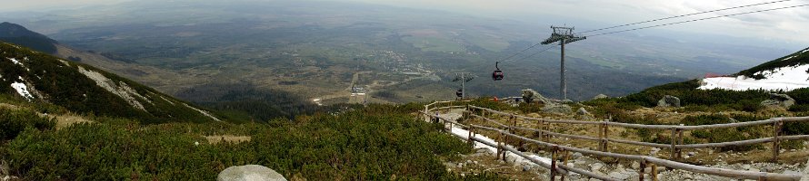 Skalnatá dolina  Slovensko: Vysoké Tatry: Skalnatá dolina : Panorama, Slovensko, Горы