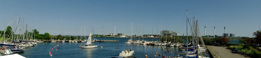 Langelinie Lystbådehavn  Copenhagen: Langelinie Marina : Panorama, Sea, Море, Denmark, Copenhagen