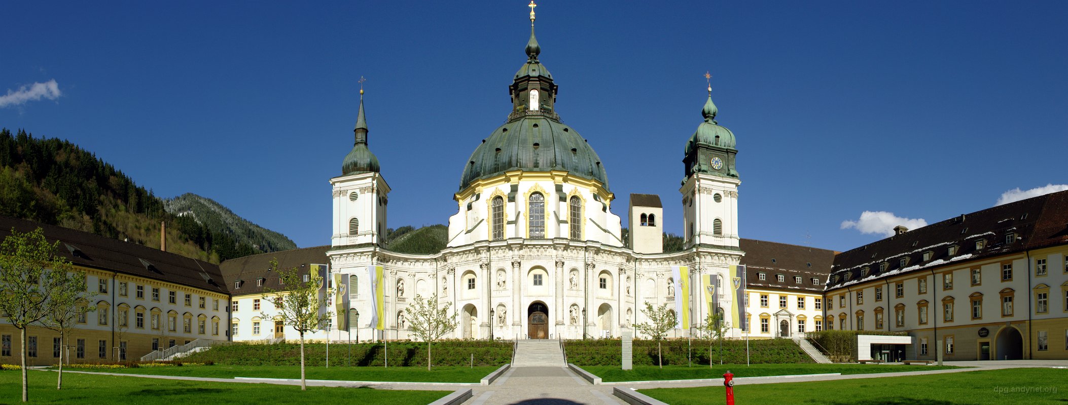 Oberbayern: Die barocke Benediktinerabtei Ettal